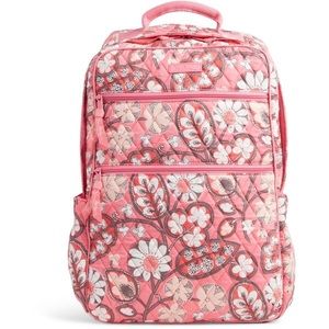 Blush Pink Book-bag; 17 inch laptop fit